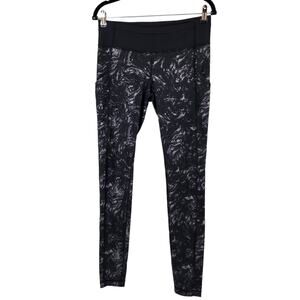 Lululemon Speed Tight II Full On Luxtreme Pockets in Grey and Black Size 8